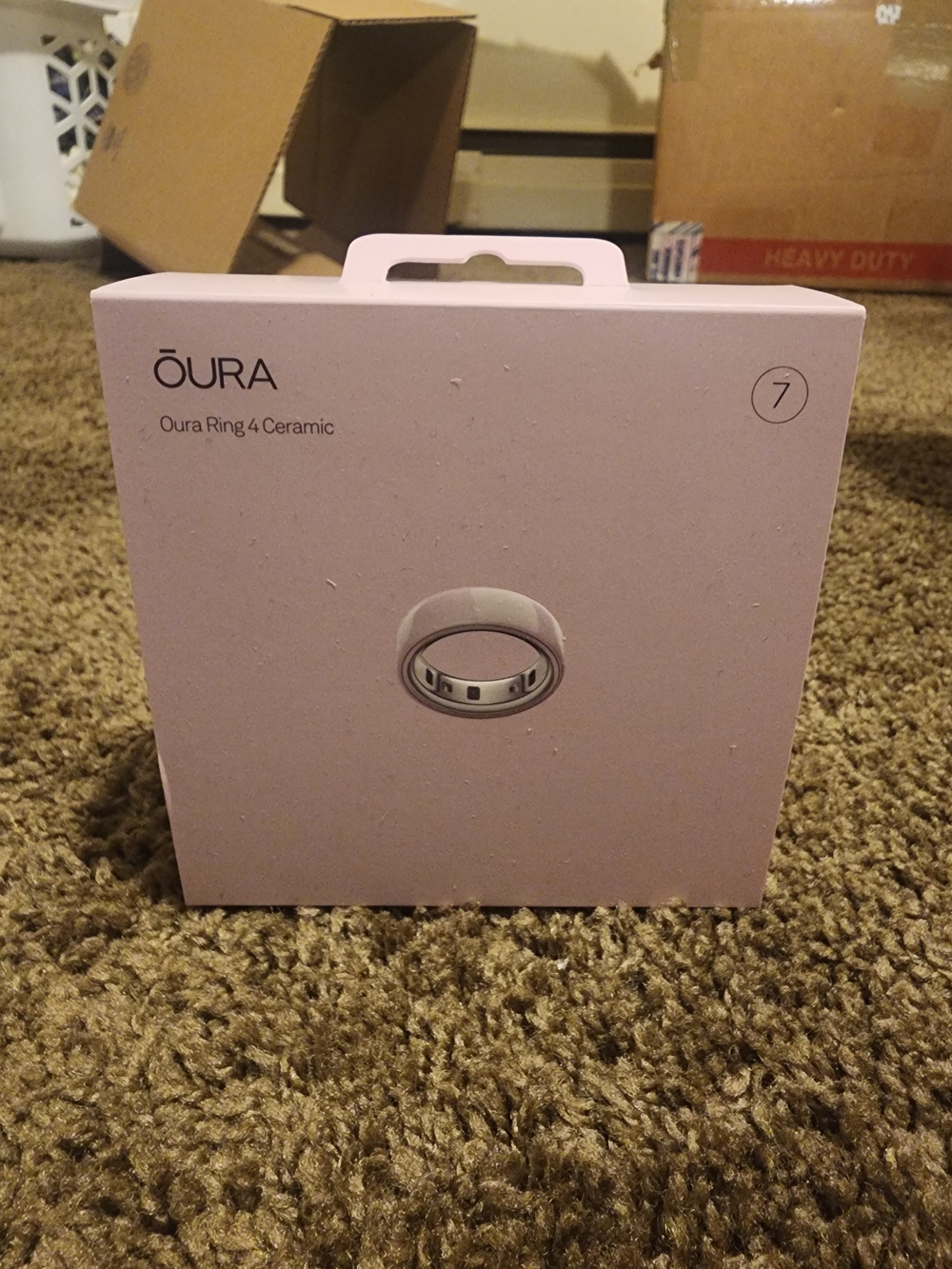 Oura Ring Gen 4 – Size 7 – Petal Pink (Brand New, Sealed)